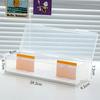 Clear Plastic Compartmentalized Organizer Box Holds 550+ Game Cards Storage Box With Adjustable Divider For Ptcg/Mtg Cards