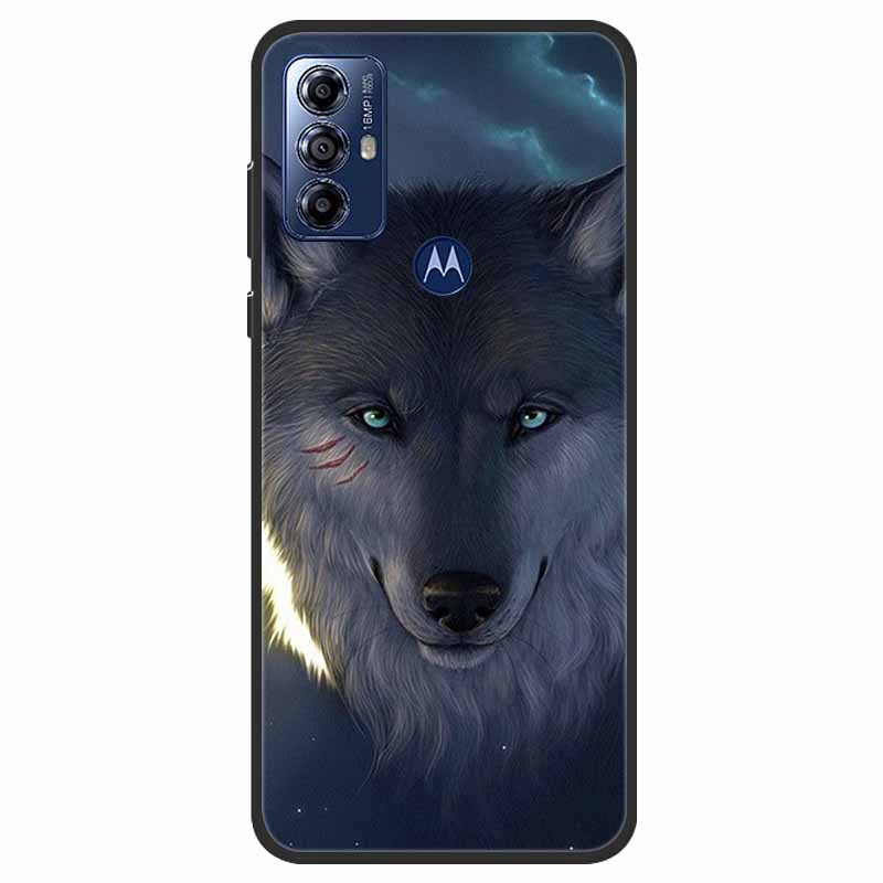 Für Motorola Moto G Play 2023 Hülle Weiche Silikon-Rückseite für Moto G Play 2023 Hülle GPlay 2023 Schwarze Handyhülle