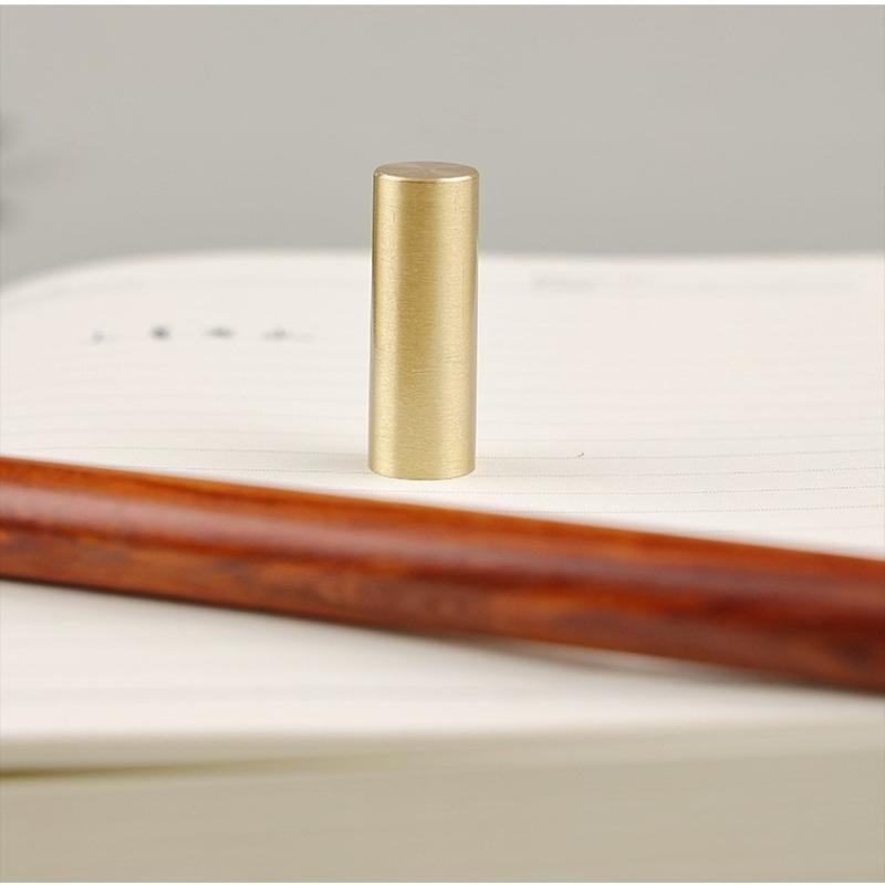 1 Pezzo Mogano Sandalo Nero Ottone Penna Firma Penna a Sfera Creativa in Mogano Penna Carbon Neutral Penna in Ottone Metallico
