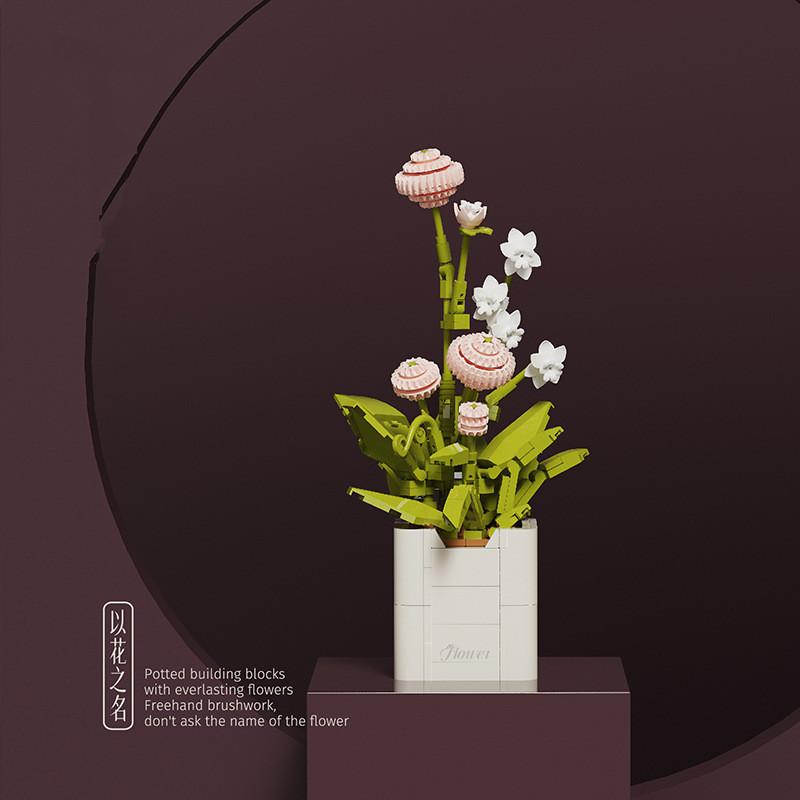 High-Quality Eternal High-Quality Flower High-Quality Bouquet High-Quality Bonsai High-Quality Potted High-Quality Plant Tiny scale High-Quality