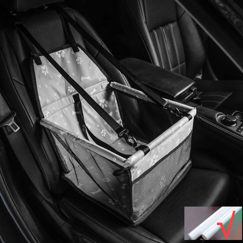 Pet Dog Car Carrier Seat Bag Waterdichte mand Opvouwbare hangmat Pet Carriers Tas voor kleine katten Honden Veiligheid Reizen Mesh tas