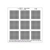 1pc Hole Spacing 0.3/0.35/0.375/0.4/0.5/0.58/0.6/0.8/1.0mm Universal Green Oil Net UV Solder Mask BGA Reballing Stencil