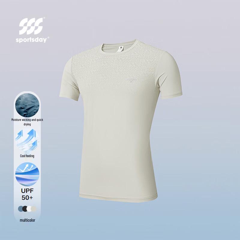 HLA Men s Cool-Feel Training Short Sleeve T-Shirt 3XL