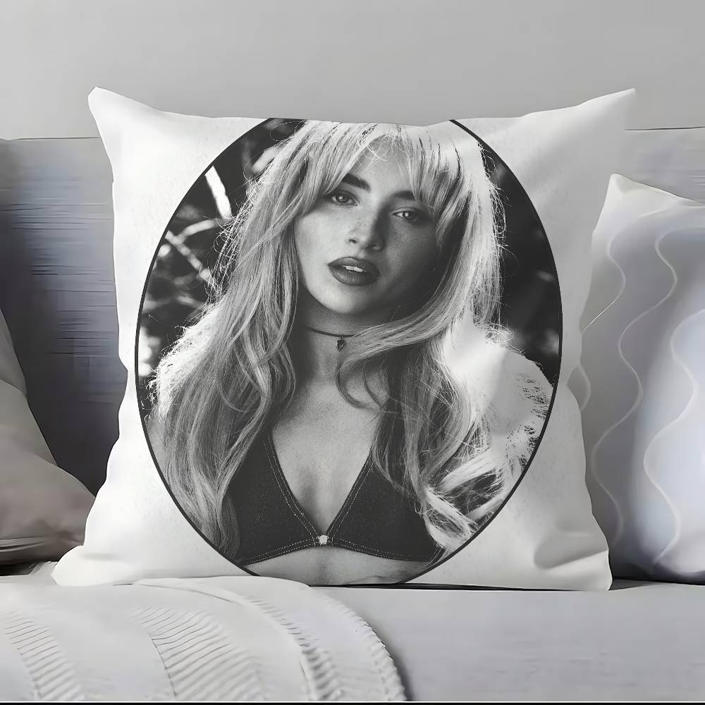 Singer S-S-S-Sabrina C-Carpenters Pillow Case Pillowcase Soft Skin Friendly & Comfortable With A Hidden Zipper