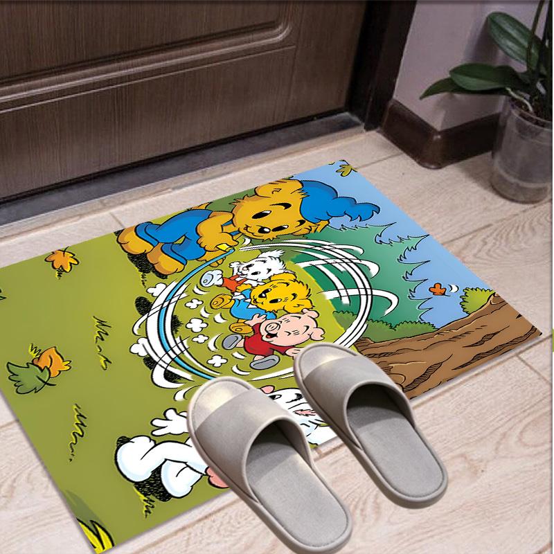 Bamse Pattern Rug, Indoor/Outdoor Mat, for Picnic, Gameroom, Bedroom, Office, Living Room, Home Decor Carpet, Birthday Gift