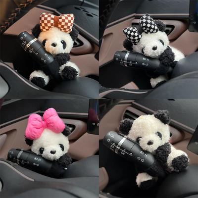 Card Dragoste Fundă Panda Gigant Chinez Comutator Semnalizare Ștergător Auto Păpușă de Pluș Accesorii Decorative Interior Auto Jucărie Cadouri de Sărbători