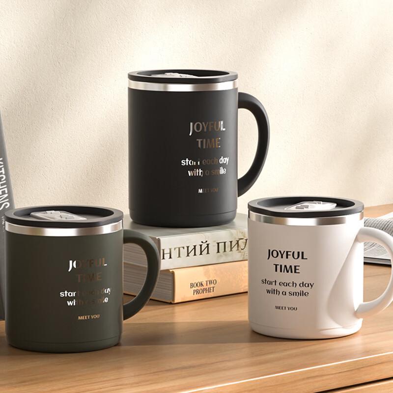 Changnuo 304 Stainless Steel Double Wall Mug 400ML