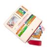 Stylish and Simple Women's Long Wallet with Draw Card, Two Fold Zipper, Change Bag, Card Bag, Wallet.