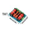250W 2 High 1 Low 3-Way Crossover HiFi Audiophile Grade Home Speaker Crossover Solderless WEAH-360 for Speaker Modification