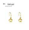Trendy 2023 Sterling Silver Flower Earrings: Simple Stud & Dangle Styles for a Chic Internet Celebrity Look.