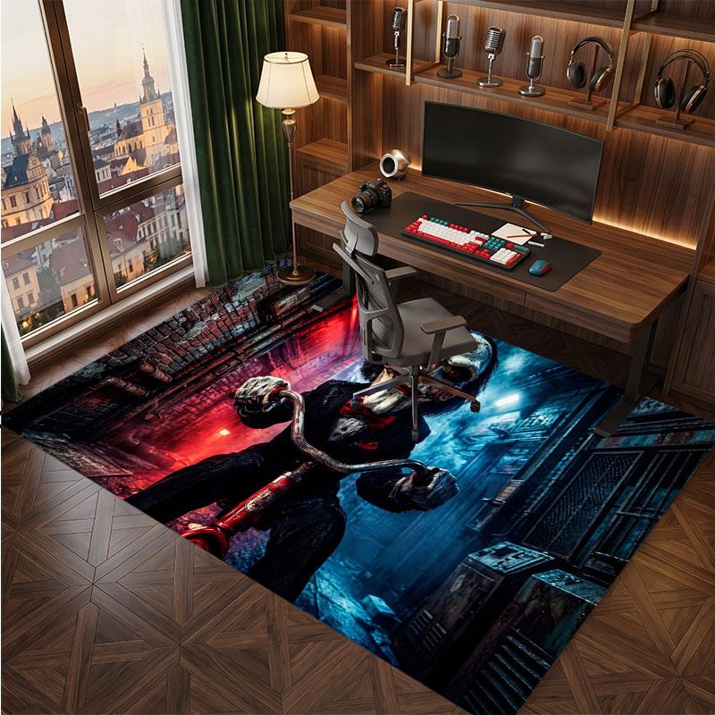 Saw Billy the Puppet Rug Soft Thick Non Slip Floor Carpet for Bedroom Living Room Home Decor