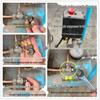 Oil-Free Silent Air Compressor Accessory Kit: Check Valve, Core, Double-Head Solenoid, Coil Hose, Elbow