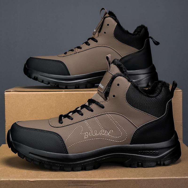 Autumn and Winter New Men s Boots with Anti Slip and Wear-resistant Soles Combat Boots Training Boots Sports Shoes Hiking Shoes 46 6980₽