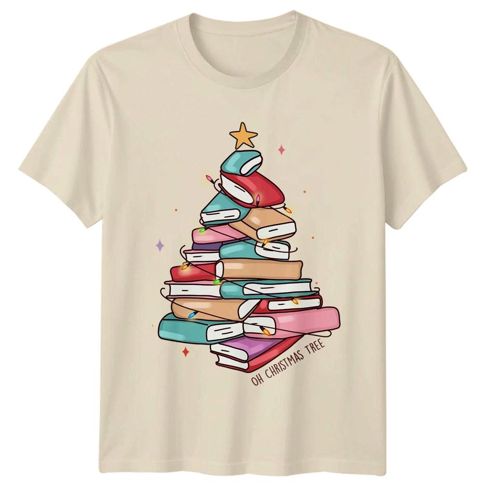 Oh Christmas Tree Book Christmas Holidays Unisexs TShirt Unisexs Graphic Tee