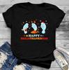 Schattig Blij Hallothanksmas Unisex T-shirt Unisex