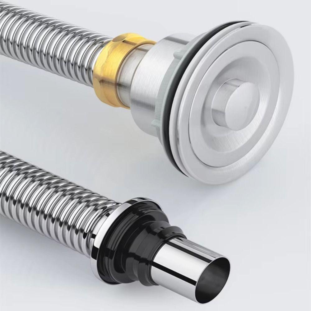 Anti Rat Bite Kitchen Sink Drain Pipe Deodorant Sink Garbage Filter  Wash Basin