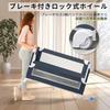 JZOOOZ Baby Crib with Diaper Changing Table with Easy Newborn Mosquito Includes Hanging Perfect as a Baby Gift Co-sleeping (Size 115x65x75cm)