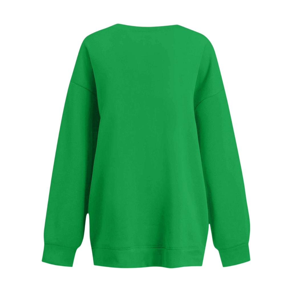 Crewneck Sweatshirt For Women Fall Graphic Sweatshirts Vacation Long Sleeve Drop Shoulder Pullover