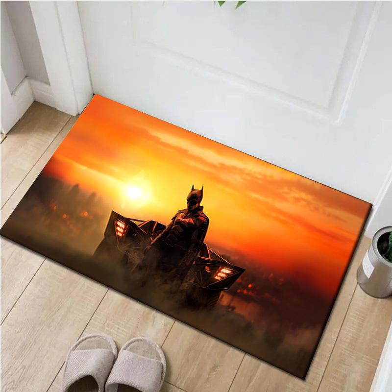 

1pc Office Carpet Chair Mats Batman Sunset Heroic Pose Perfect for Office Chairs, Living Rooms, Or Bedrooms,Polyester Carpet.HDT177 60cm by 90cm