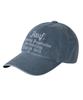 BAUF B Vintage Washed Ball Cap [Washed Navy]