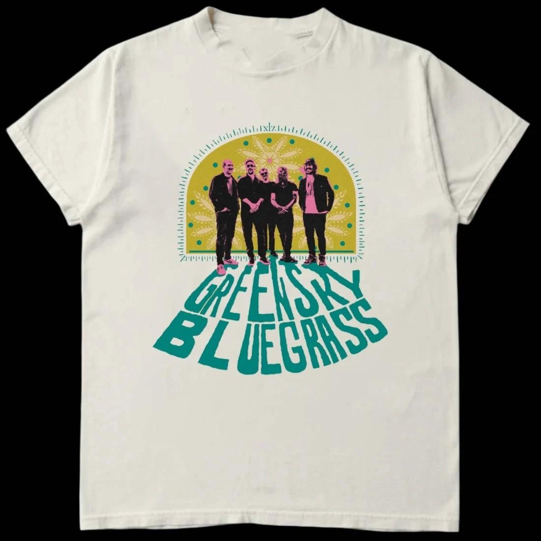 Collection Greensky Bluegrass Band Members Cotton White Shirt S to 5XL MI1116 S