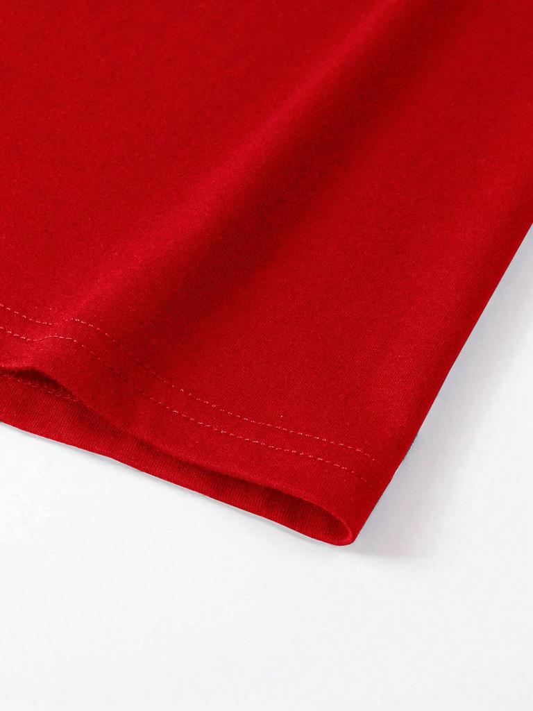 Manfinity EMRG Pánské tričko s potiskem očí a písmen