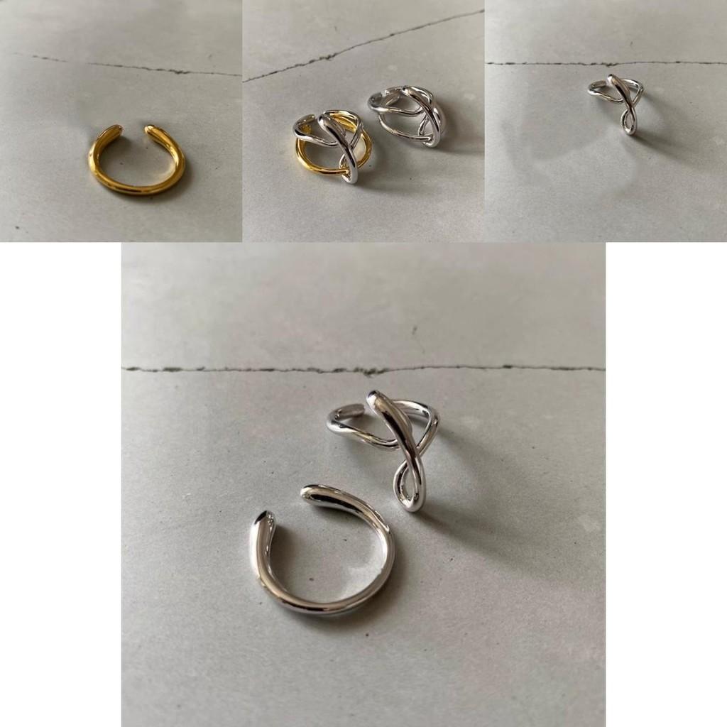 Stylish Minimalist Adjustable Copper Ring For Women With Unique Geometric Design