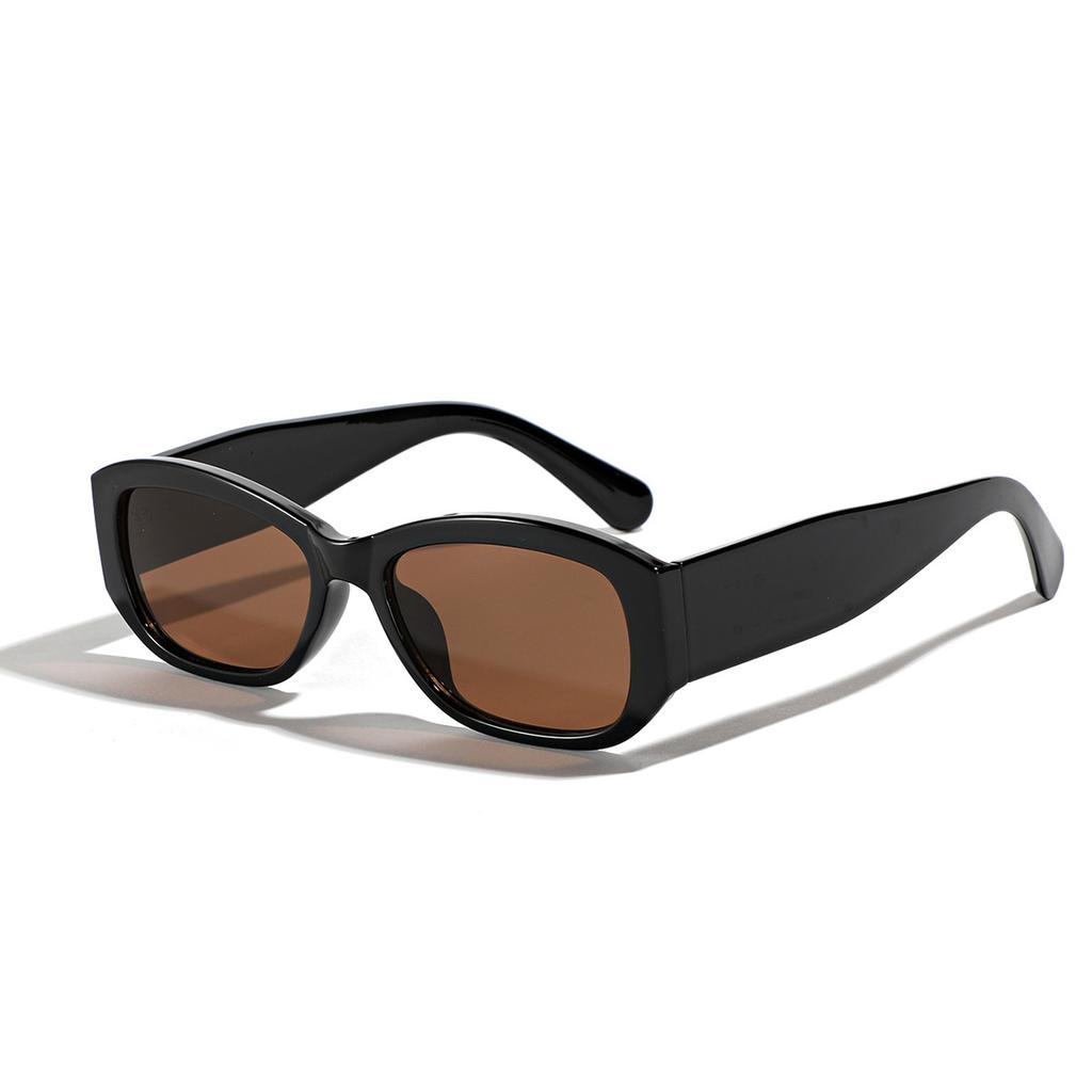 Glasses Retro Large Frame Purple Sunglasses Men'S Square Sunglasses Women'S