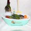 Plastic Parrots Bath Toy Automatic Bird Shower Supplies Durable Parrot Bathtub  for Small Pets