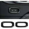 Door Lock Switch Trim Cover Interior Accessories for 18+ Jeep Wrangler JL JLU JT