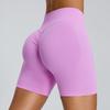 Longchan Women's Seamless High-Waist Fitness Shorts