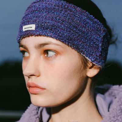 Naked Surf Club N.S.C Brushed Terry Headband (Purple)