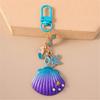 Creative Keychain Shell Car Key Rings Starfishes Key Chain Bag Charm Backpack Pendant Jewelry Accessories