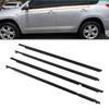 Car window rubber   strips premium   strips for front and rear wind and rain  