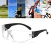 Plastic Protective Glasses Ultraviolet Impact Resistant Safety Eyeglass for Outdoor Cycling Sports Transparent Lens