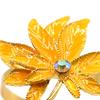 5 Pcs Napkin Rings Maple Leaf Design Napkin Holders Anti-Oxidation Decorative