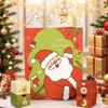 Empty Calendar Advent 24-Grid Fillable Folding Christmas Advent Boxes 2025 Holiday Party Favors Case for Kids Adults Treat Candy