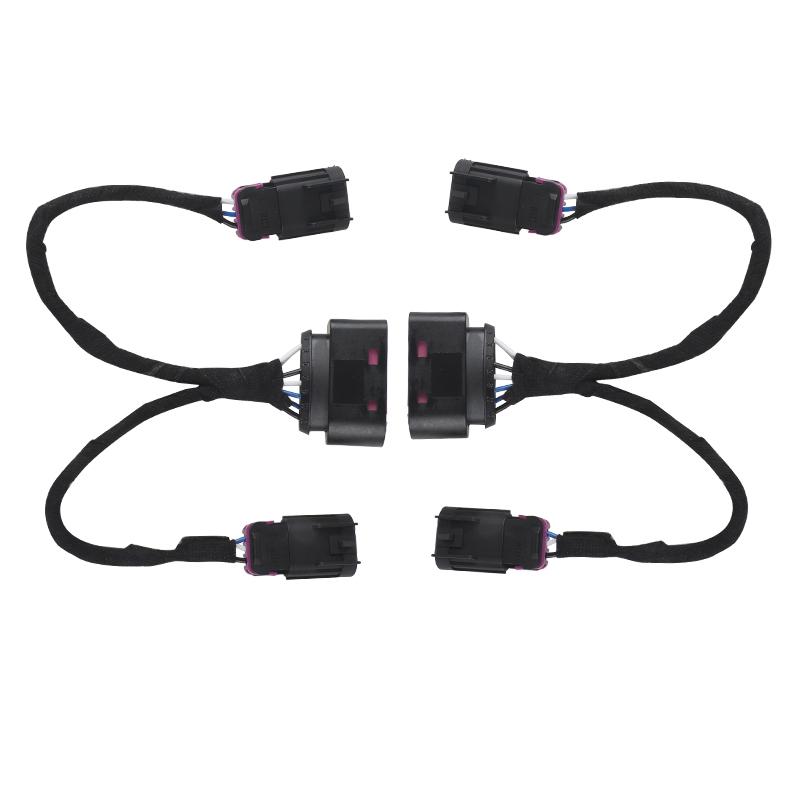 Auto Conversion Harnesses Quad Housing To Projector Headlight Wring Connector For Dodge Ram 2009 2010 2011 2012 2013 2014-2018