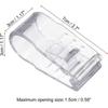Quilt Blanket Clips 6pcs No Pins Plastic Duvet Clips Hold Corner Place Quilt Fix for Clip Bed Sheet Fastener Clip Transparent