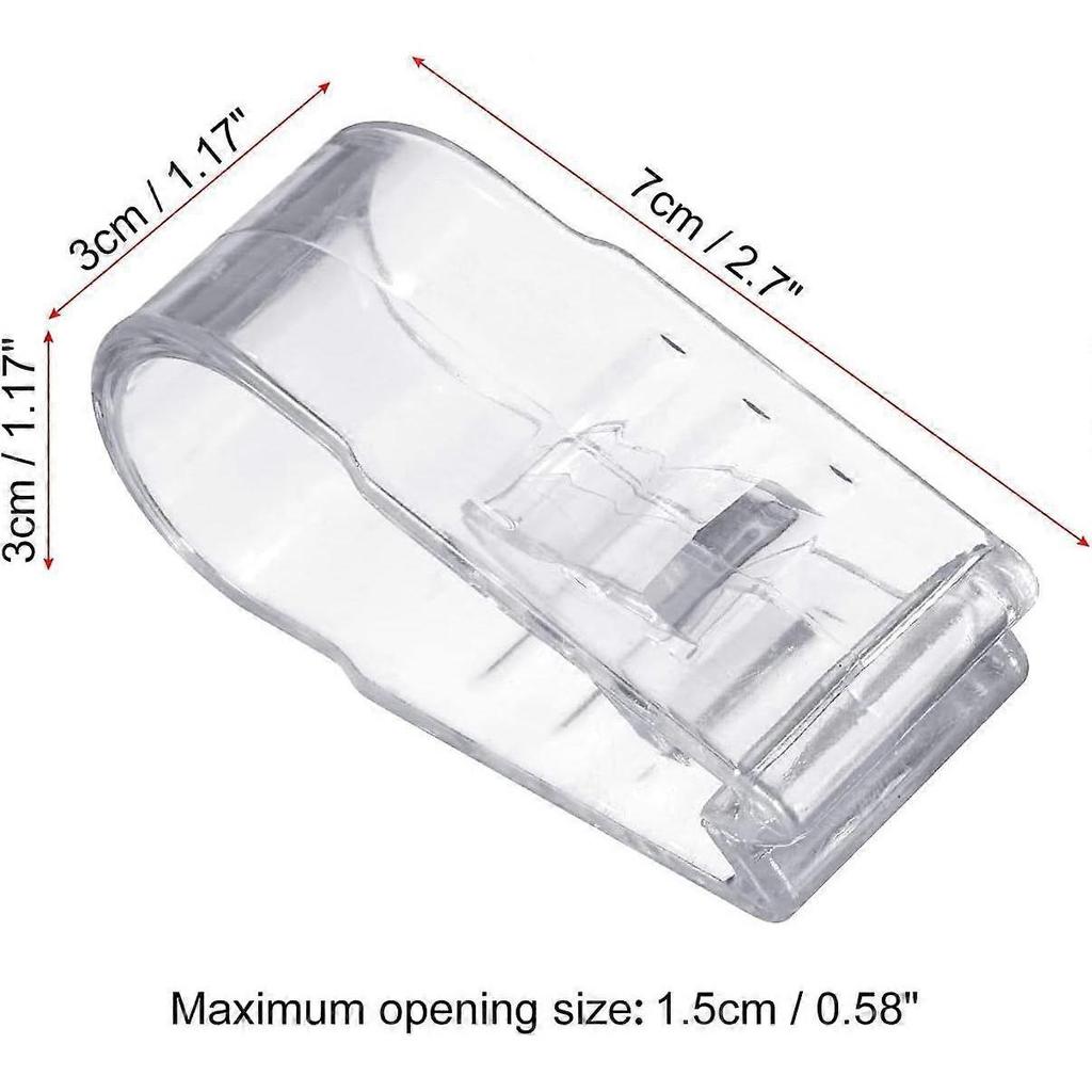 Quilt Blanket Clips 6pcs No Pins Plastic Duvet Clips Hold Corner Place Quilt Fix for Clip Bed Sheet Fastener Clip Transparent