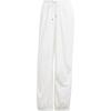 Originals Solid Color Drawstring Loose Straight Casual Pants Women Bottoms White IS2698