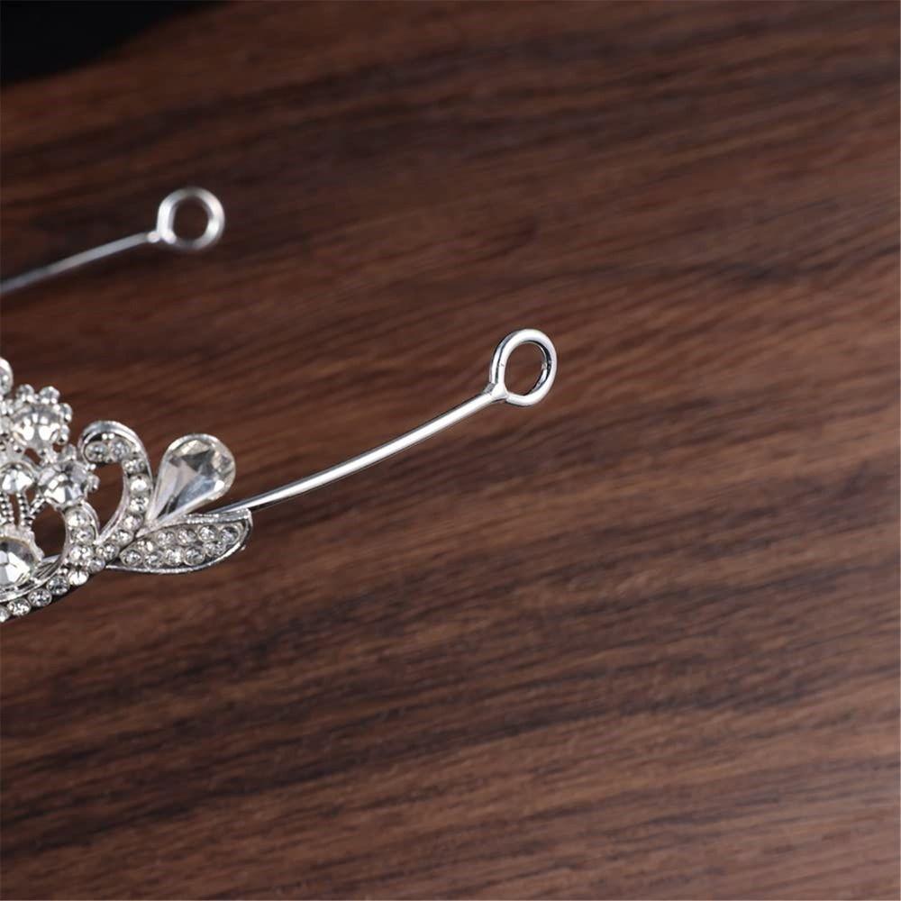 Headdress Birthday Party Bridal Headpiece Crystal Crowns Crystal Tiaras Princess Headbands