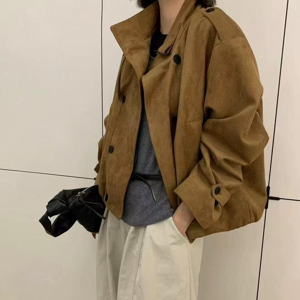 Chice Damen Petite Wildleder Samtjacke (Herbst Winter 2025)