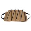 Roll Tool Organizer Portable Oxford Cloth Large Capacity Reapir Tool Carrier Bag Wrap Roll Hanging Tool Zipper Carrier