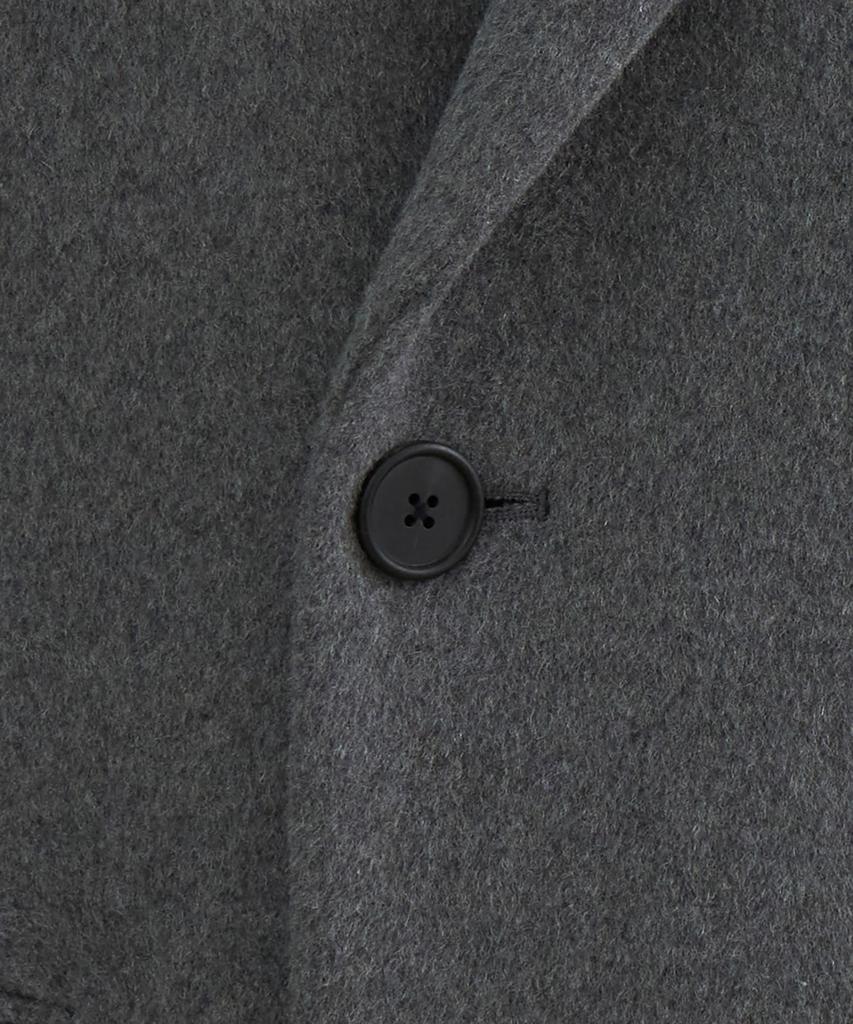 Musinsa Standard Cashmere Blend Masculine Double Chesterfield Long Coat [Medium Grey]