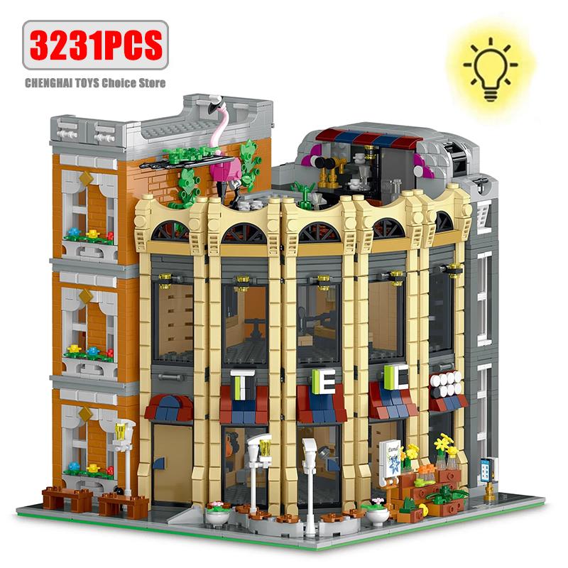 High-Quality 3231Pcs High-Quality Creative High-Quality Expert High-Quality Moc High-Quality Round High-Quality Corner High-Quality Shop