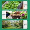Garden Weeding & Digging Hoe - Hollow Design for Easy Soil Turning