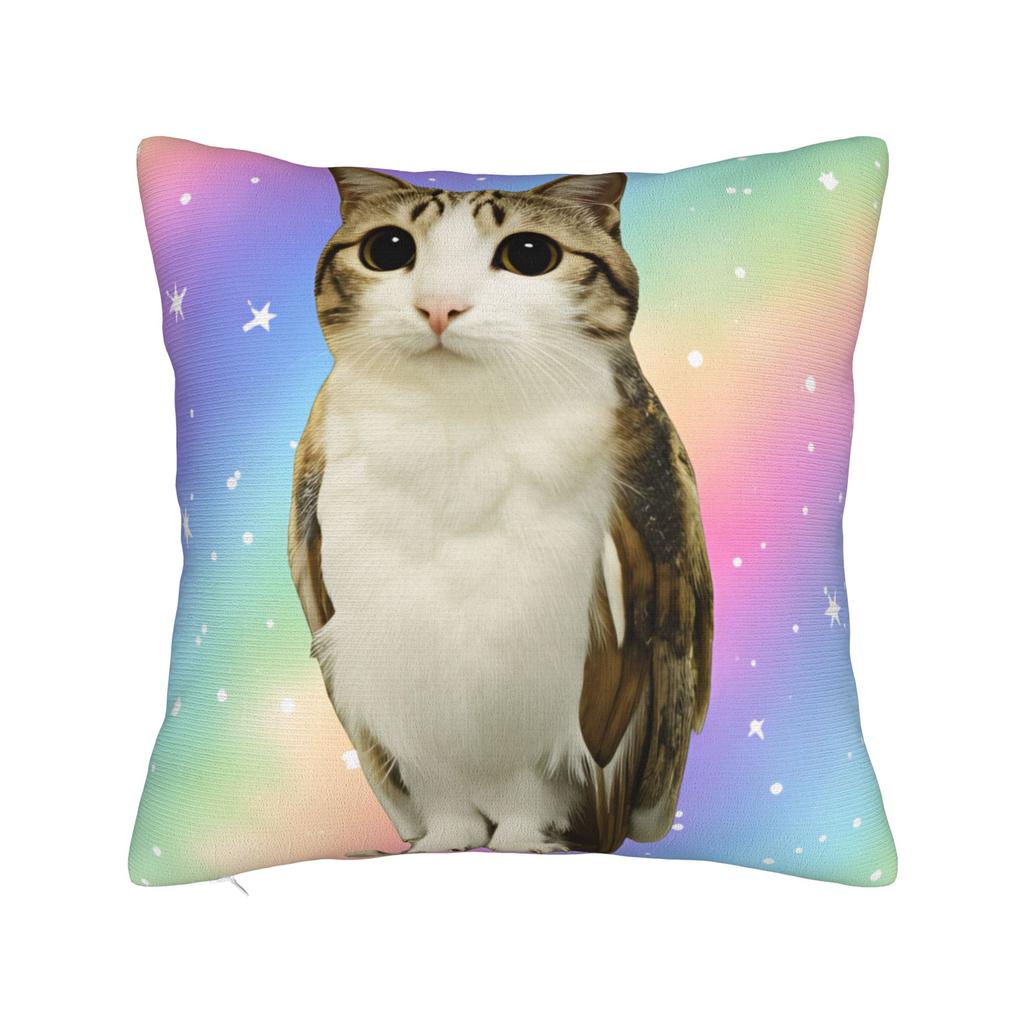Pillow Case Space Banana Aliens Cat Square Pillow Cover For Couch Sofa Bedroom Novelty Pillowcases