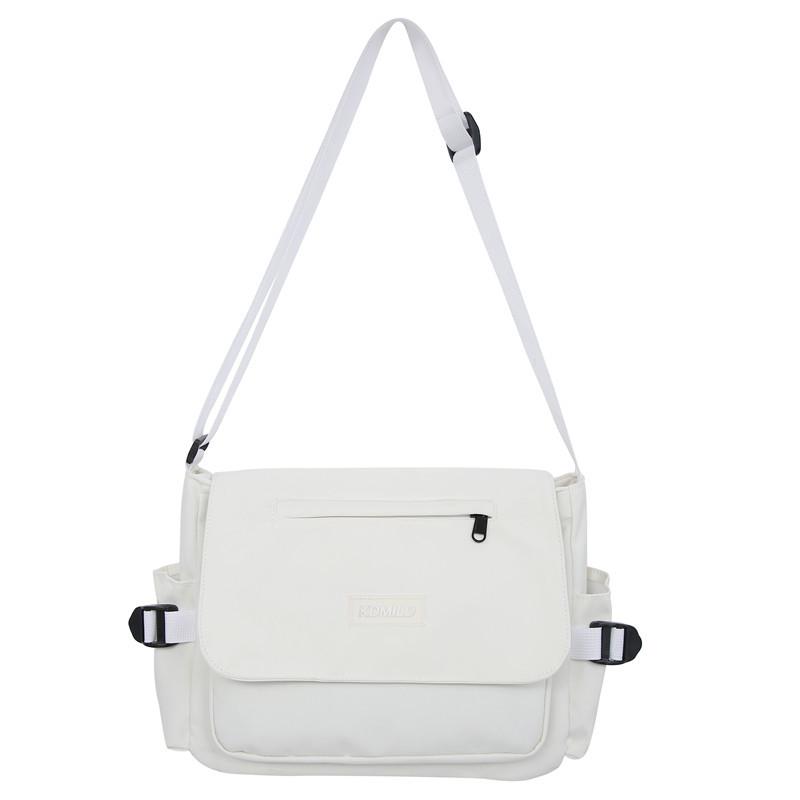 Men s Harajuku Shoulder Bags Waterproof Canvas Crossbody Bags Teen Boys School Messenger Bag 30x24x10cm