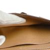 HERMES D stamped Beance fleet Long Wallet purse Bifold long wallet Epsom Brown Used